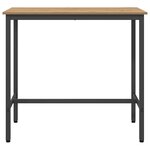 vidaXL table Chêne artisanal 100 x 50 x 90 5 cm