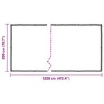 vidaXL Couverture pour plantes Transparent 2 x 12 m PE