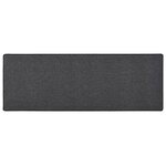 vidaXL Tapis de couloir Anthracite 50x150 cm