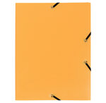 Chemise A4 3RAB+ELAST PP 24X32 JAUNE EXACOMPTA