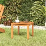 vidaXL Table basse 40x40x36 cm bois d'acacia massif
