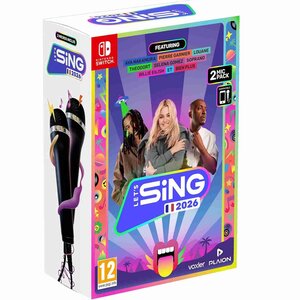 Jeu SWITCH Lets Sing 2026 et 2 Micros