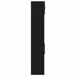 vidaXL Cabinet de rangement slim Chêne noir 30 x 42.5 x 225 cm