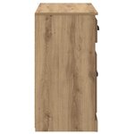 vidaXL Haut Armoire avec tiroir Chêne artisanal 70 x 35 5 x 67 5 cm