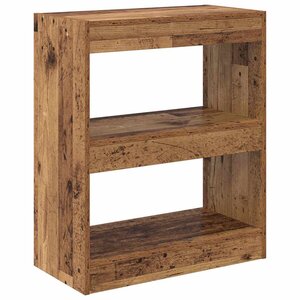 vidaXL Bibliothèque Bois ancien 60 x 30 x 72 cm Bois d'ingénierie