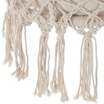 Tectake Fauteuil suspendu GRAZIA - beige