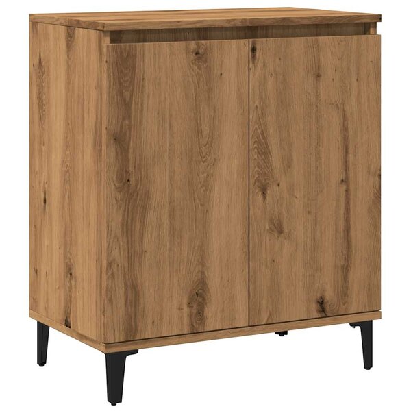 vidaXL Buffet chêne artisanal 60x35x70 cm bois d'ingénierie