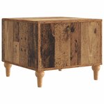 vidaXL Table basse Bois ancien 49 x 50 x 40 cm Bois d'ingénierie