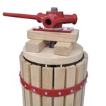 Vidaxl presse à fruits et à vin 6 l