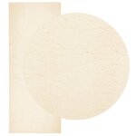 vidaXL Tapis HUARTE à poils courts doux et lavable crème 80x200 cm