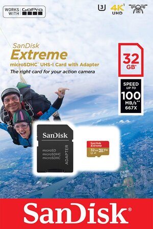 Sandisk Carte Mémoire Micro SD 32 Go