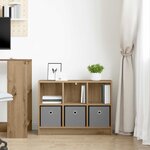 vidaXL Buffet Chêne artisanal 73 5 x 22 5 x 53 5 cm