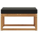 vidaXL Banc de Jardin Bois d'Acacia Massif Naturel
