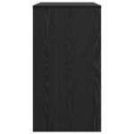 vidaXL Bureau Chêne noir 77 5 x 43 x 79 cm Bois d'ingénierie
