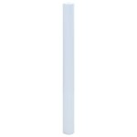 vidaXL Films pour fenêtre 3 Pièces statique dépoli blanc transparent PVC