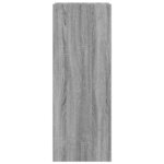 vidaXL Armoire à chaussures sonoma gris 52x37 5x100 cm