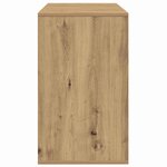 vidaXL Meuble d'appoint Artisan Chêne 120x41x75 cm Bois d'ingénierie