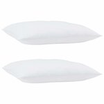 vidaXL Oreiller Blanc Polyester