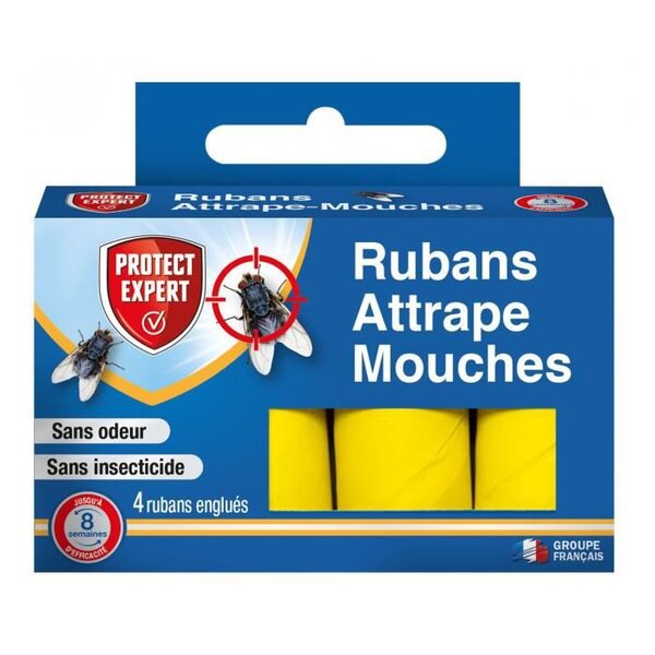 PROTECT EXPERT Ruban attrappe mouches RUBMOU4 - x4