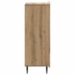 vidaXL Buffet Chêne artisanal 66 x 34 5 x 97 cm Bois d'ingénierie
