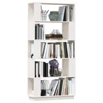 vidaXL Bibliothèque/Séparateur de pièce Blanc 80x25x163 5cm Pin massif