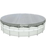 Intex Couverture de piscine ronde Deluxe 488 cm 28040