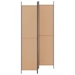 vidaXL Paravent à 3 panneaux Beige 150 x 220 cm Tissu