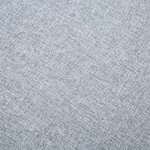 vidaXL Canapé d'angle revêtement en tissu 171 5x138x81 5 cm gris clair
