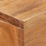 vidaXL Table console 120x30x75 cm Bois d'acacia massif