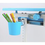 Vipack bureau réglable enfant comfortline 201 et chaise bleu et blanc