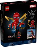 LEGO Marvel - Buste d'Iron Spider-Man - Set de Construction 76326 pour Adultes