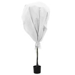 vidaXL Fleece de protection des plantes contre le gel Blanc 50 x 1 6 m