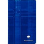 Carnet piqûre 110x170 96p grands carreaux seyes 90g clairefontaine