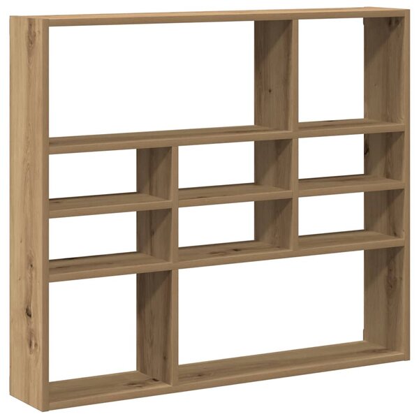 vidaXL Étagère murale chêne artisanal 90x16x78 cm bois d'ingénierie