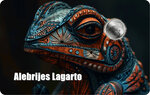 Monnaie ALEBRIJE LAGARTO 1/500 Oz Platine 25$ Liberia 2026 (PRÉCOMMANDE)