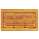 vidaXL Table d'appoint Marron 70 x 40 x 45 cm Bois d'Acacia Massif