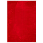 vidaXL Tapis HUARTE à poils courts doux et lavable rouge 120x170 cm