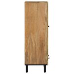 vidaXL Buffet 60x33x100 cm bois de manguier massif
