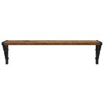 vidaXL Étagères Murales 2 Pièces Bois Ancien 60 x 15 x 15 5 cm