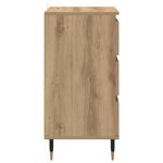 vidaXL Buffet chêne artisanal 35 x 40 x 70 cm Bois d'ingénierie