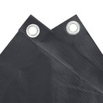 vidaXL Écran d'intimité de balcon anthracite 500x120 cm PVC