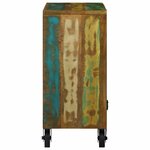 vidaXL Buffet Marron 80 x 30 x 65 cm Bois massif de récupération