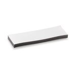 Étiquette magnétique prédécoupée 25x80 mm (lot de 50)