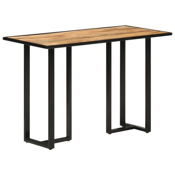 vidaXL Table à manger 110x55x75 5 cm bois de manguier massif