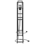 vidaXL Tête de lit de rangement Sonoma gris 160 cm Bois d'ingénierie
