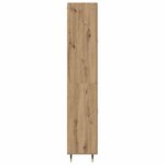 vidaXL Haut Armoire 2 Pièces Chêne artisanal Bois d'ingénierie