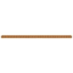 vidaXL Lit surélevé de jardin 1152x50x36 cm acier corten