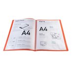 Protège-documents En Polypropylène Souple Opak 20 Vues - A4 - Rouge - X 25 - Exacompta