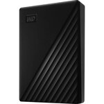 WD My Passport™ - Disque dur Externe - 4To - USB 3.2 (WDBPKJ0040BBK-WESN)