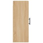 vidaXL Armoire murale chêne sonoma 34 5x34x90 cm